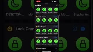 How To Put A Button On Your Home Screen That Locks Your Computer Using Off And Apple Shortcuts