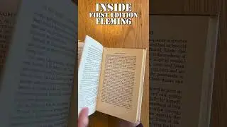 First Edition Fleming | On Her Majesty's Secret Service #jamesbond #rarebooks #shorts #firstedition