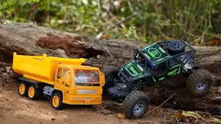 Pulling out Truck 🚜🏍️🚙🚂🚚🎠🚜😴🔴 | Jcb Cartoon | Tractor Cartoon | TC Toy