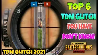 PUBG TOP 6 TDM GLITCH 2021 | PUBG TDM GLITCH | PUBG TRICKS TDM | PUBG MOBILE TDM TRICKS | TDM GLITCH