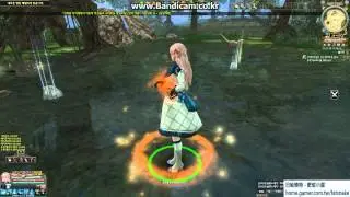 Granado Espada New NPC Blue Flame Ludin  skill fighting