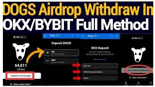 Dogs Withdrawal Start | How to claim Dogs Token | #dogs #dogsclaim #DogToken dog ko kasy claim krain
