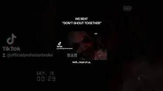 WE BEAT DON'T SHOUT TOGETHER (...most of us) #vtuber #dontshouttogether #horrorgaming #scary #comedy