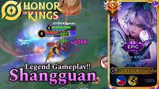 Shangguan's Epic Legendary Gameplay Moments in Honor of Kings!