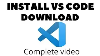 How to Install and download and Visual Studio Code on Windows 10.8.7 (VS Code) in hindi 2022