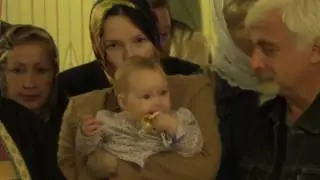 Крещение Александры в Никольском Морском соборе Кронштадте