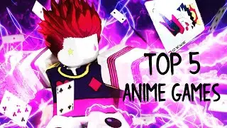 TOP 5 АНИМЕ ИГР В РОБЛОКСЕ В 2023 ГОДУ !