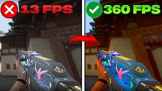 How to BOOST FPS in VALORANT 2023! (BEST SETTINGS FOR MAX FPS!)