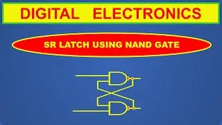 SR LATCH using NAND GATE