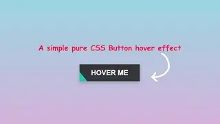 Buttons With Awesome Hover Effects Using Only HTML & CSS | CSS  button hover effect