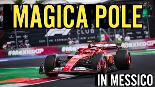#F1 #MEXICOGP MAGICA POLE DI #SAINZ E DELLA #FERRARI - #LECLERC IN 2^ FILA