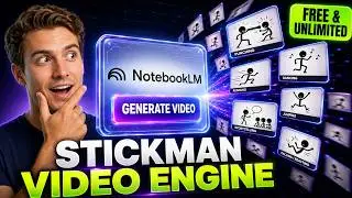 Turn NotebookLM into VIRAL Stickman Animation Engine (FREE & UNLIMITED)