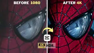 Capcut 4K quality tutorial | How to convert low quality video to 4K in Capcut | 4K HDR editing