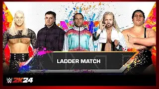 WWE 2K24 | 5-MAN LADDER MATCH