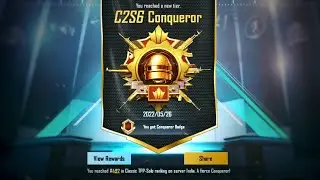 BGMI/PUBG NORMAL CONQUEROR ANIMATION🏆🚀