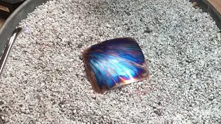 Flame Painting Copper Process