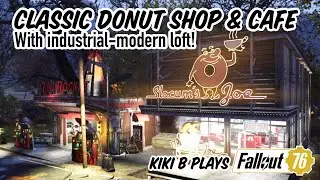 Perfect (and EASY) Slocum's Joe Coffee Shop with Modern Loft Apartment || CAMP Building Tutorial