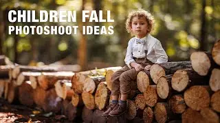 Children Photoshoot Ideas for Fall. How I Take Creative Pictures of Active Kids in Greenville, SC