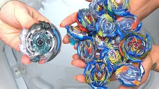 HOLLOW DEATHSCYTHER vs ALL VALKYRIE VALTRYEK BEYS Beyblade Burst Sparking Super King ベイブレードバーストスーパーキ