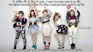 4minute - Only Gained Weight(살만찌고) [English subs + Romanization + Hangul] HD