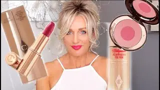 FULL FACE OF CHARLOTTE TILBURY - MY GO TO GLOWY SUMMER LOOK
