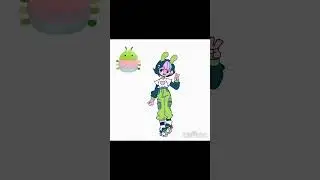 Drawing squishmellows as humans: Rutabaga #art #speedpaint #anime #trending