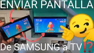 📺👈📱 Como CLONAR la PANTALLA de un TELÉFONO SAMSUNG a CUALQUIER SMART TV con SMART VIEW