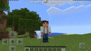 Minecraft PE#1начинаем выживать