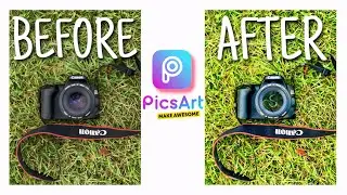 How to edit photo on PicsArt / Tutorial