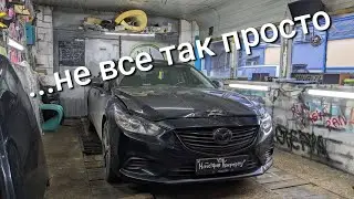 Лёгкое ДТП | ремонт | Mazda 6