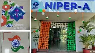 Republic day celebration at Niper Ahmedabad