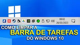 COMO LIMPAR A BARRA DE TAREFAS DO WINDOWS