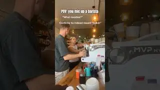 He said so little but so much #video #coffee #coffeelatte #barista #latteartist #latte #drink