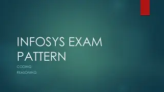 Infosys Upcoming Exam Pattern. Sample paper. 