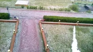 Омск 9 июня 2017. Амур накрыл град