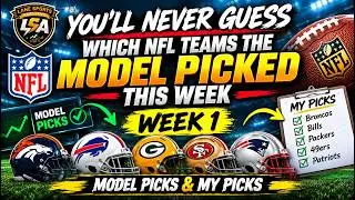 You’ll Never Guess Which NFL Teams the Model Picked This Week