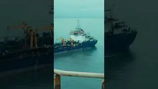 Bunker Barge for bunkering ship #shorts #Marine glance