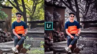 Brown and grey tone Lightroom Photo Editing || Lr Photo Editing Tutorial