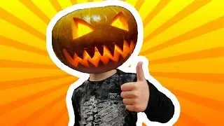Крутая тыква на Хеллоуин 2018! Делаем своими руками.