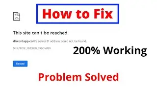 how to fix it website cant load in chrome 2023 | website not working