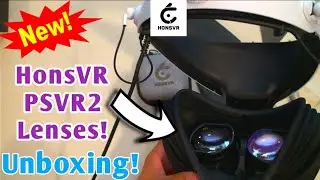 See the clearest picture with HonsVR PSVR2 Lenses! - Unboxing & Test!
