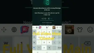 Use Your Other Phone To Confirm moving Whatsapp to this one #whatsappnumber #tech #whatsappupdate