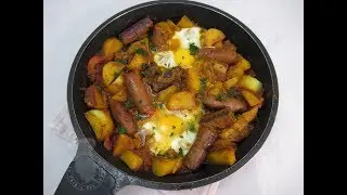 Recette d'ojja aux merguez et pommes de terre