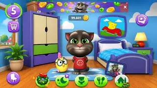 My Talking Tom 2 Original Old Tom - Small Screen Game on Android Part 3