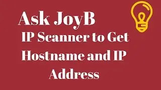 IP Scanner - To get IP and Hostname - Angry IP Scanner