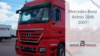Обзор седельного тягача Mercedes-Benz Actros 1846, 2007 г
