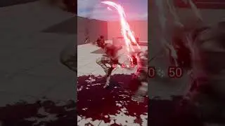 Bloody Hack n Slash Combat (WIP) #gamedevelopment #ue5game #gaming