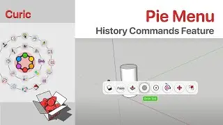 Curic Pie Menu (version 1.1.0): History Commands Feature