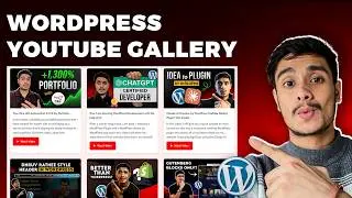 Create Beautiful YouTube Gallery in WordPress!