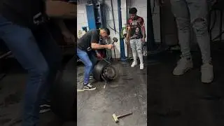🛞🇧🇷 ALEX PEREIRA BACK WORKING AT HIS OLD TIRE REPAIR SHOP IN BRAZIL